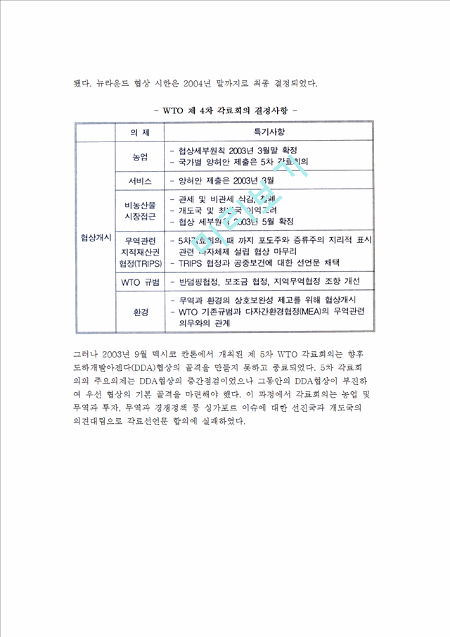 [GATT의 성과 및 WTO의 향후과제] GATT의 성과, WTO의 개선과제, WTO 뉴라운드의 공식출범.hwp